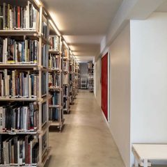 Metro, biblioteca y estudio Giovanni Bianco, bloc tecnne