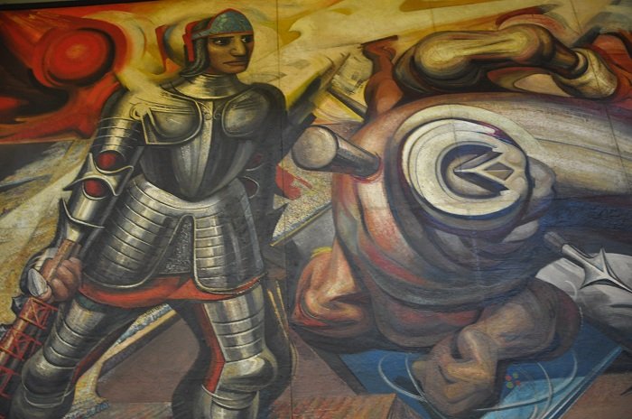 Siqueiros, Bellas Artes, bloc.tecnne