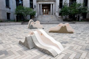 Anne Bernard, Marianne Demers y Lou Marchais, Absolues jardin, bloc - tecnne