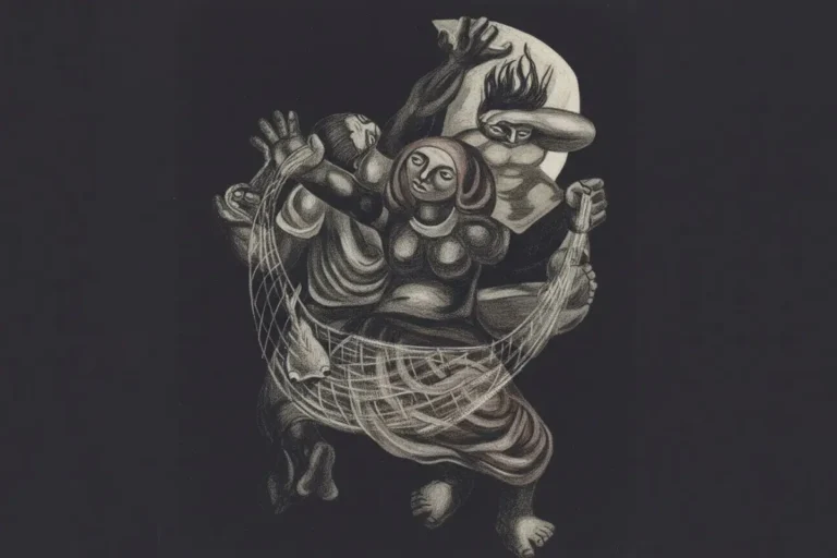 David Alfaro Siqueiros, la pescadora poliangularidad